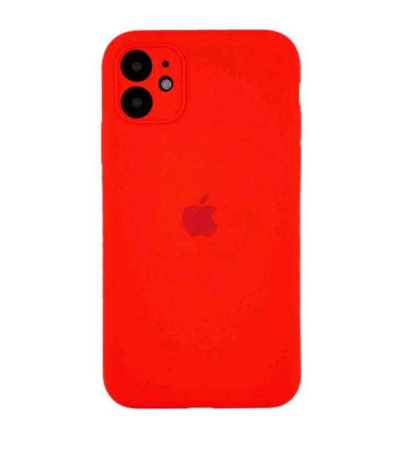 Silicone Case Full Camera Protective (AA) для iPhone 13 (Red)-0